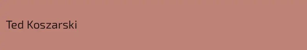 Ted Koszarski